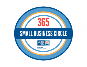 The Small Business 365 logo, which contains the United Way logo at the bottom.