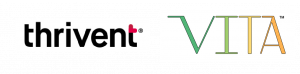 Logos for Thrivent and VITA