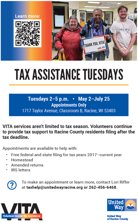Tax Tuesday information