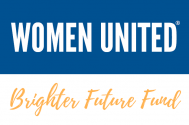 The Women United and Brighter Future Fund logo.